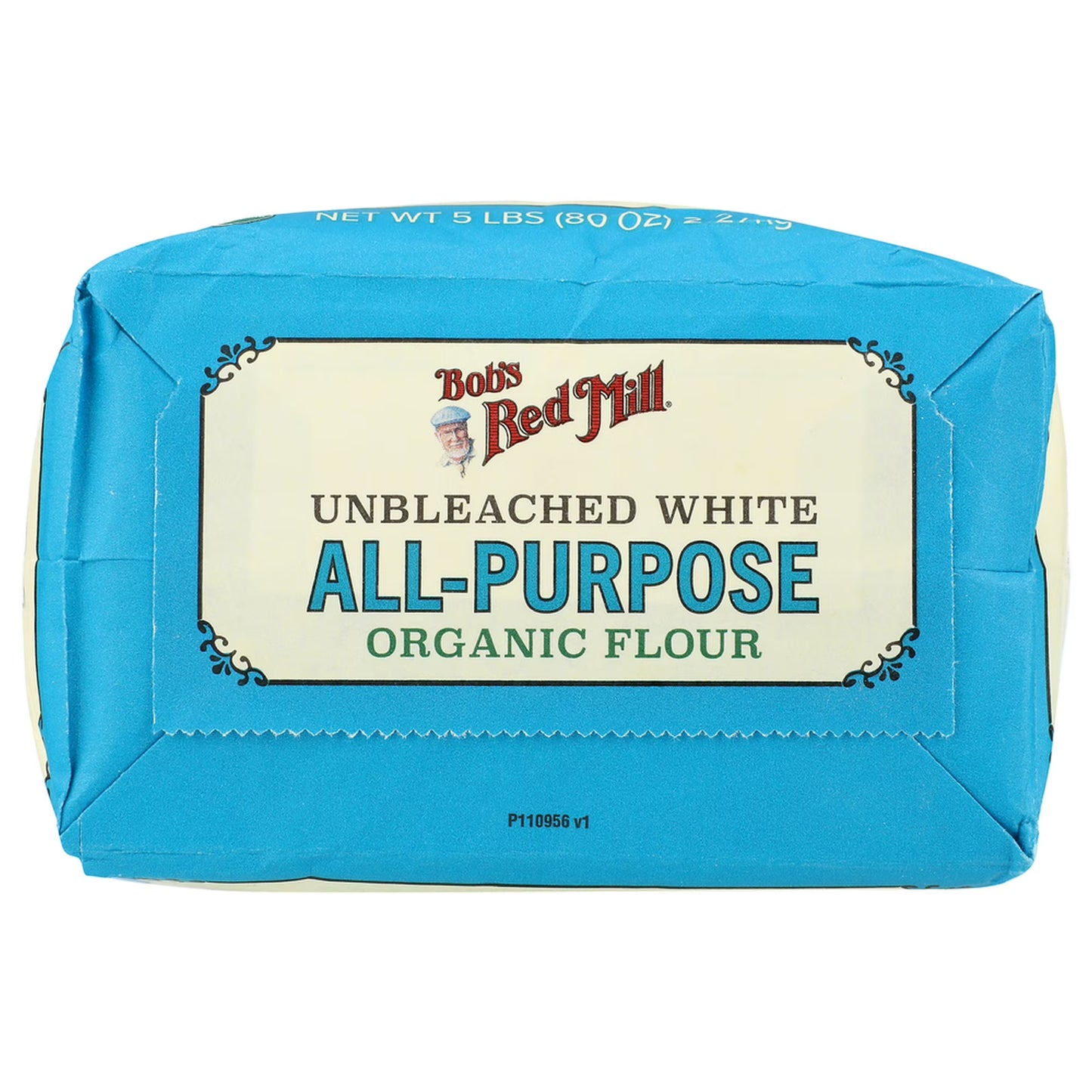 Bob's Red Mill Organic Unbleached White All-Purpose Flour, Allergen-Free, 5 lbs