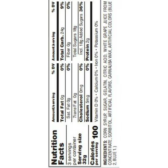 Gurley's Blue Shark Gummi, Aquatic-Themed Fruity Treats (Pack of 12)