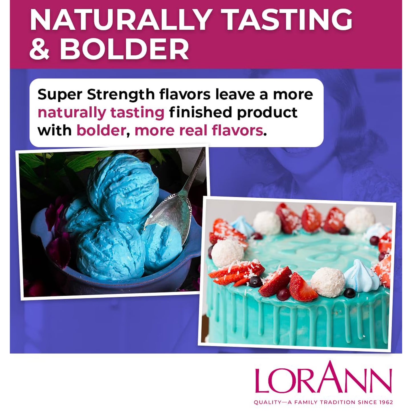LorAnn Oils Super Strength Flavoring - Used For Candy Making, Flavoring Extracts, Baking, Hard Candy, and Flavor Oils, Blue Raspberry, 1 fl dram