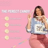 Smarties Double Lollies Mega | Vegan, Gluten Free, Peanut & Fat Free Fruity Flavors Childhood Treat, Perfect for Parties & Celebrations | Made by US Candy Company Since 1949 - 24 Count (Pack of 1)