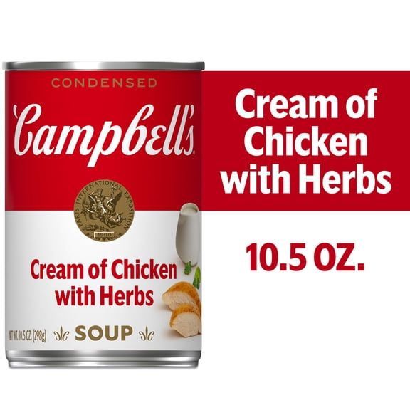 (8 pack) Campbell's Condensed Heart Healthy Cream of Celery Soup, 10.5 oz Can