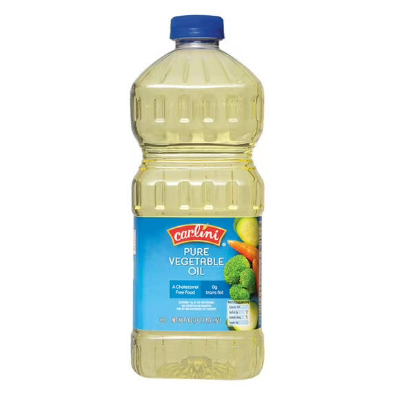 Carlini Pure Vegetable Oil, 48 fl oz - (Pack of 1)