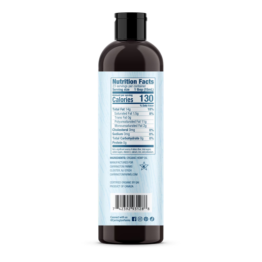 Carrington Farms Hemp Oil, 12oz