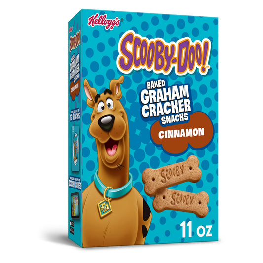 (6 pack) Kellogg's Cinnamon Baked Graham Cracker Sticks, Lunch Snacks, 11 oz