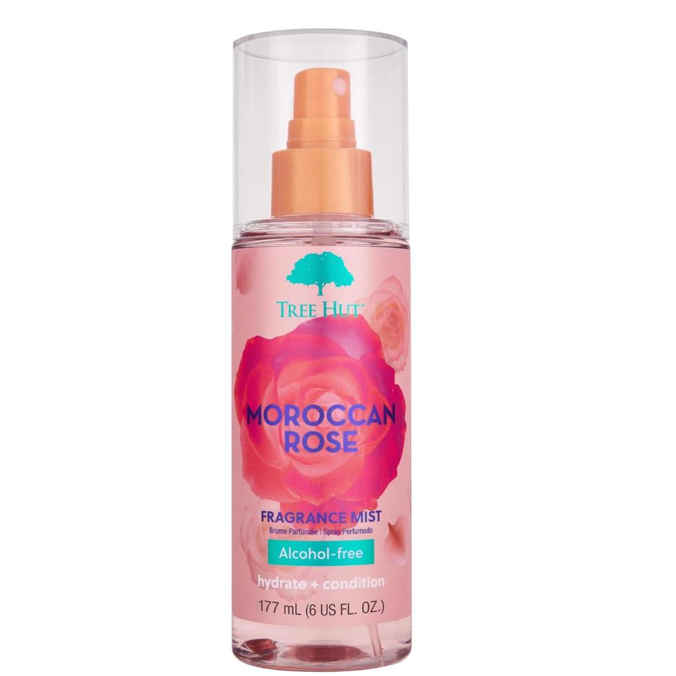 Tree Hut Moroccan Rose Gel Wash & Fragrance Mist Bundle