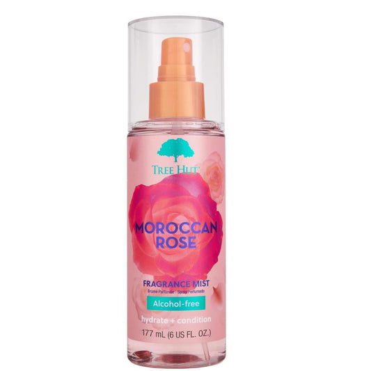 Tree Hut Moroccan Rose Gel Wash & Fragrance Mist Bundle