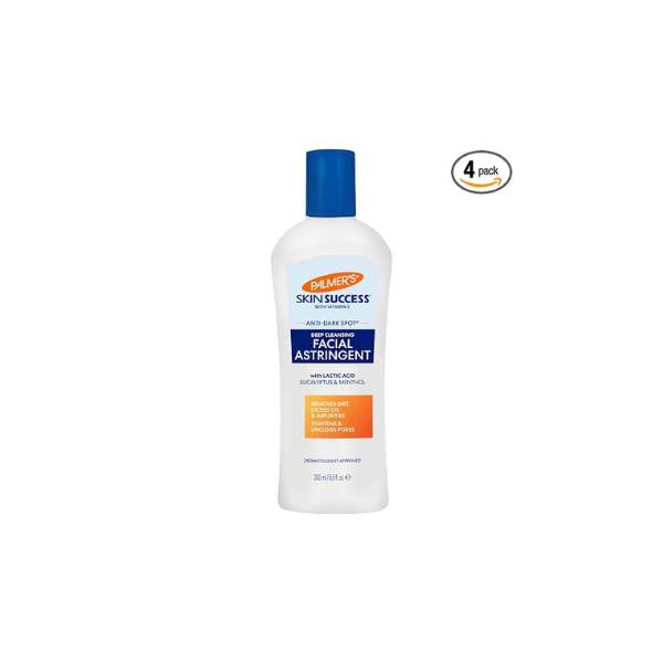 Palmer's Skin Success Deep Cleansing Facial Astringent With Vitamin E, 8.5 Ounce (Pack of 4) - Packaging May Vary