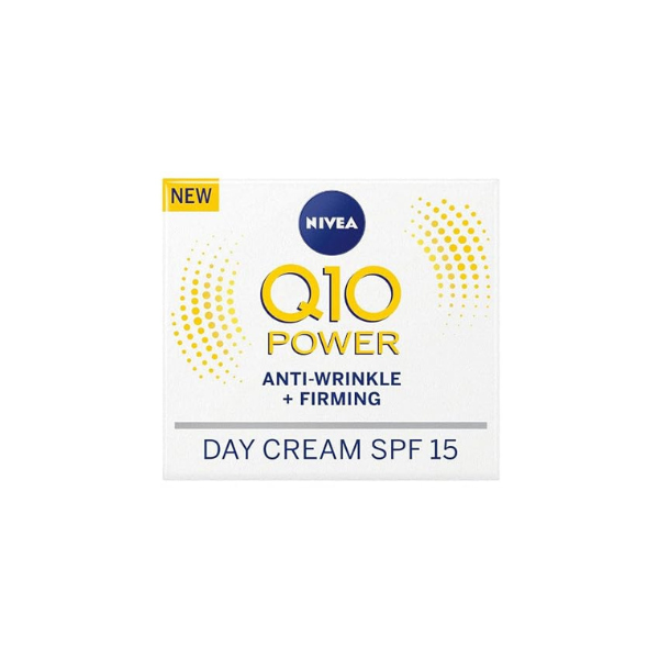 NIVEA Q10 Power Daily Facial Cream 50 ml for Normal Skin, Lightweight Moisturizing Face Cream with Coenzyme Q10 and Creatine, Daily Skincare, 1.7 fl oz