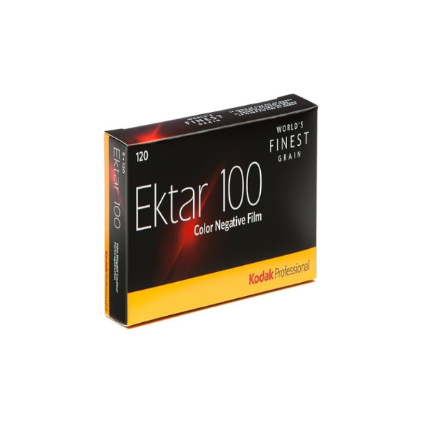 Kodak Professional Ektar Color Negative Film ISO 100, 120 Size, Propack of 5