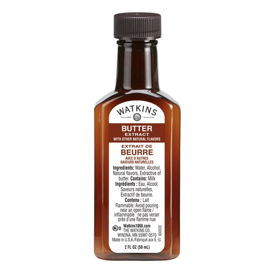 Watkins Butter Extract with Other Natural Flavors, 2 fl oz (Liquid)