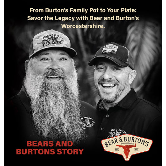 Bear and Burton's W Sauce | Distinctive Worcestershire Sauce Blend | Perfect for Steaks, Dressings & Marinades | 12 Oz - Pack of 2