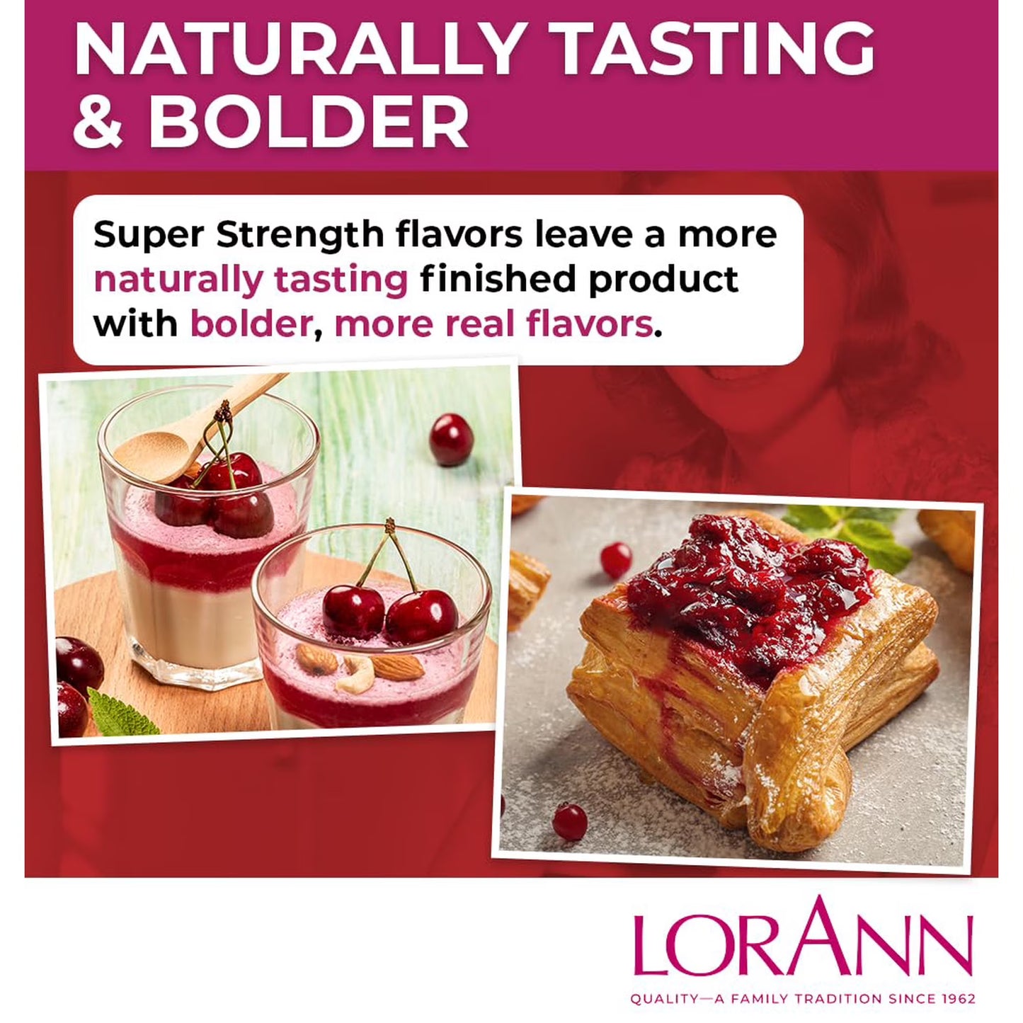 LorAnn Oils Super Strength Flavoring - Used For Candy Making, Flavoring Extracts, Baking, Hard Candy, and Flavor Oils - Bold, Natural Flavors 4X Stronger Than Extracts - Cherry, 1 fl dram
