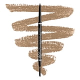 NYX Professional Makeup Micro Precise Vegan Eyebrow Pencil, Rich Auburn, 0.003 oz