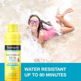 (3 pack) Neutrogena Beach Defense SPF 70 Kids Sunscreen Spray, Beach Essentials Body Sun Care, 6.5 oz