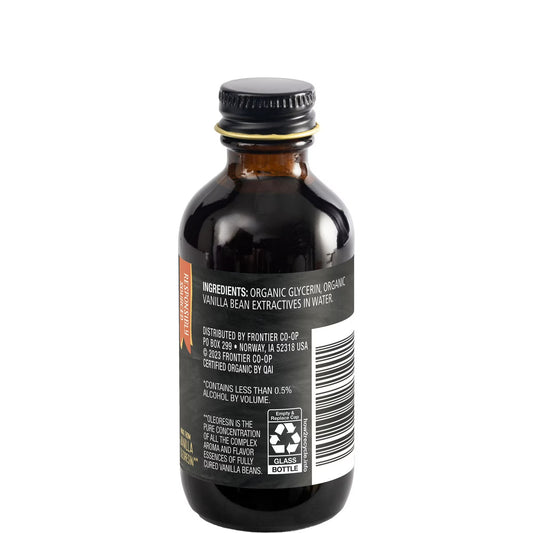 Frontier Co-op Organic Vanilla Flavoring 2 fl. oz.
