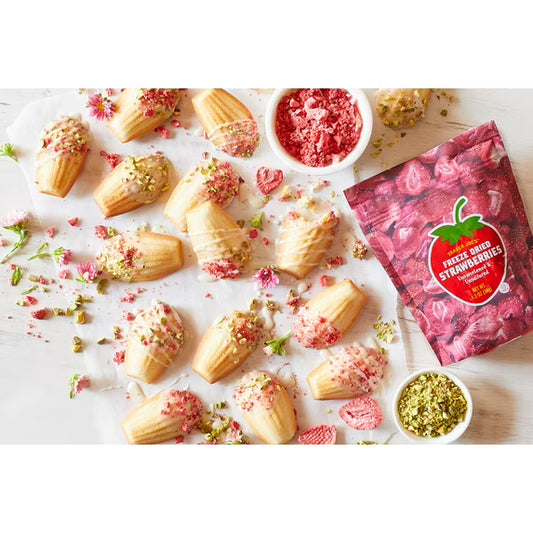 Trader Joe's Freeze Dried Strawberries Unsweetened Unsulfured Strawberry (1.2oz)