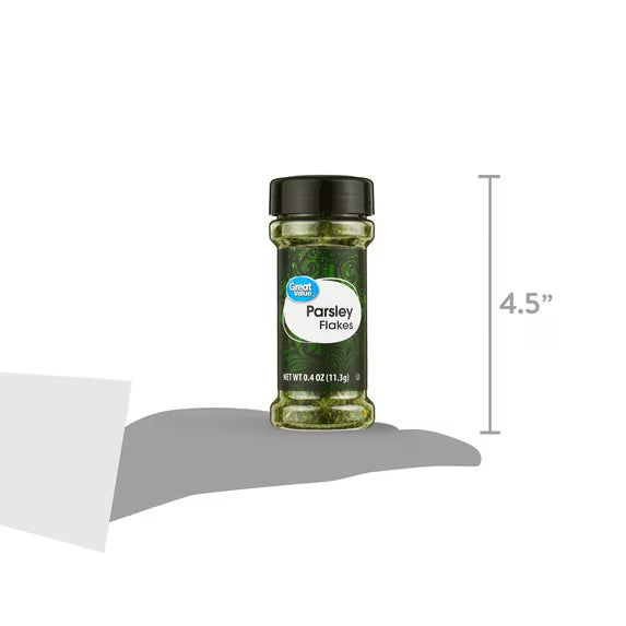 Great Value Parsley Flakes, 0.4 oz