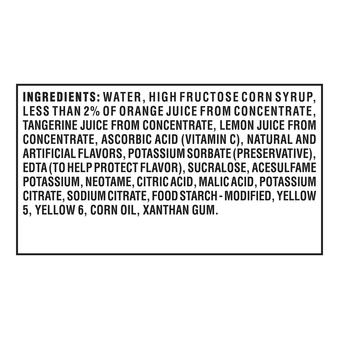 Tampico Citrus Punch Orange Tangerine Lemon Juice Drink 10 fl oz 15 Pack