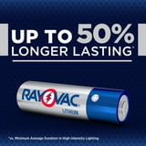 RAYOVAC 1.5V Lithium AA Batteries (4 Pack), Double A Batteries