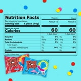 Ring Pop Lollipops, Assorted Flavors, Full Size Candy, Party Favor, 10 oz, 20 Count Variety Pack