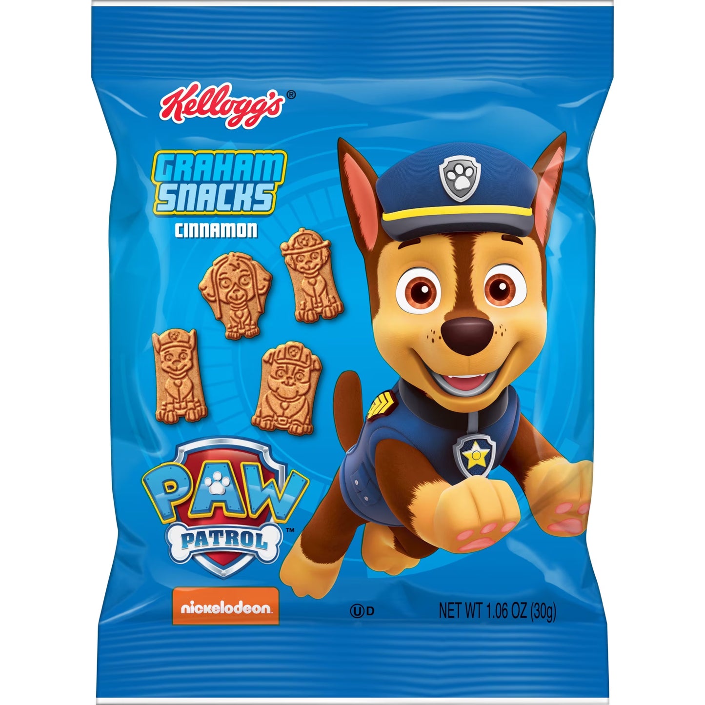 Kellogg's Cinnamon Graham Snacks, Kids Snacks, 10 Count