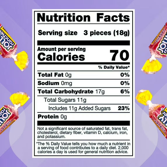 Jolly Rancher Cherry Hard Candy, Bulk Individually Wrapped Candy, Resealable Bag - 2 Pounds (32 Oz)