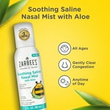Zarbee’s Soothing Saline Nasal Mist with Aloe for All Ages, 3 fl. oz