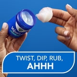 Vicks VapoRub Topical Chest Rub and Analgesic Ointment, Cough Medicine for Cough Relief, 1.76 oz