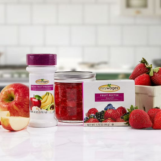 Mrs.Wages Fresh Fruit Preserve, Regular 6 oz Size