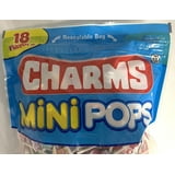 Charms Mini Pops Lollipop Bag 36 oz – Assorted Fruit Flavored Hard Candy