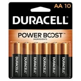 Duracell Coppertop Alkaline Batteries 1.5 Volt AA 10 Each (Pack of 1)