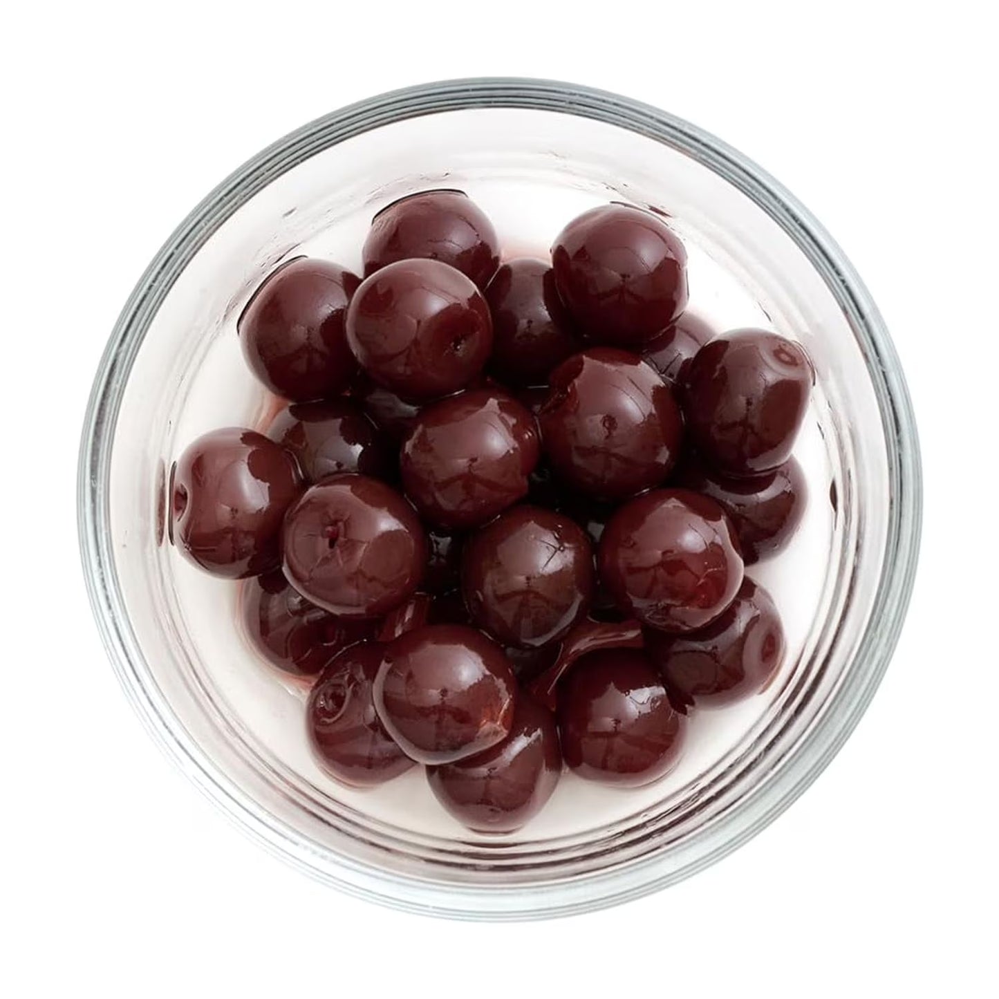 Gourmanity Brandied Cocktail Cherries, French Morello Cherries in Kirsch Brandy, for Cocktails and Desserts Kosher, Product of France 14.1oz