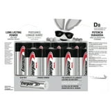 Energizer MAX D Batteries (8 Pack), D Cell Alkaline Batteries