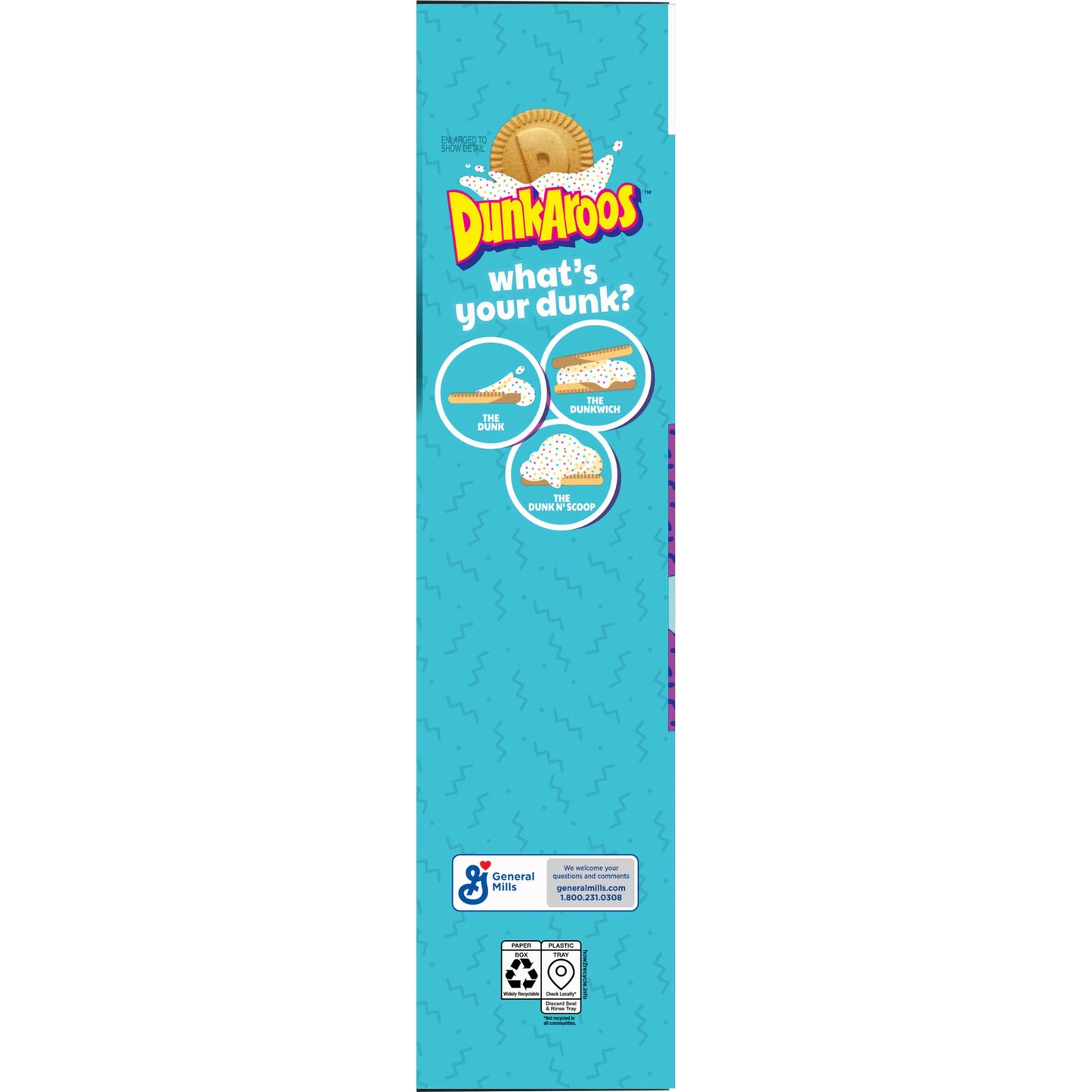 Dunkaroos Vanilla Cookies and Rainbow Chip Frosting, 10 Count, 10 oz