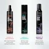 L'Oreal Paris LOCK IT Weather Frizz Control Hairspray, for Normal Hair, 8.25 oz