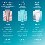 TULA Skin Care The Cult Classic Luminous Purifying Face Cleanser, Pink Rose, Supersize, 6.7 fl oz