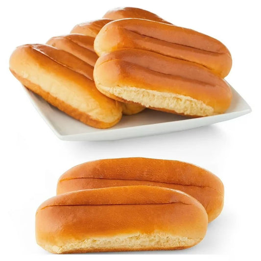 Marketside Brioche Hot Dog Buns, Shelf-Stable, Regular, 13.6 oz, 8 Count