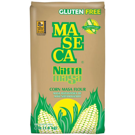 Maseca Nixtamasa Instant Corn Masa Flour, 4 Lb Bag