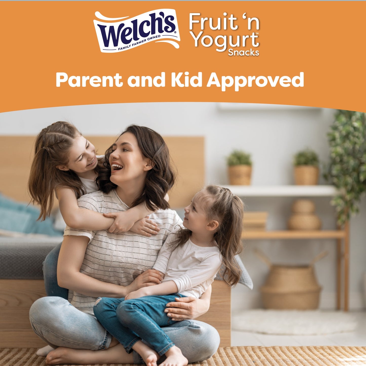 Welch's Fruit 'N Yogurt Blueberry-Acai. & Mango-Peach Soft Fruit Snacks, .7 oz, 20 Count