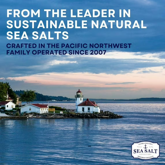 Sea Salt Superstore Coarse Grain Kosher Sea Salt Gluten-Free 5oz