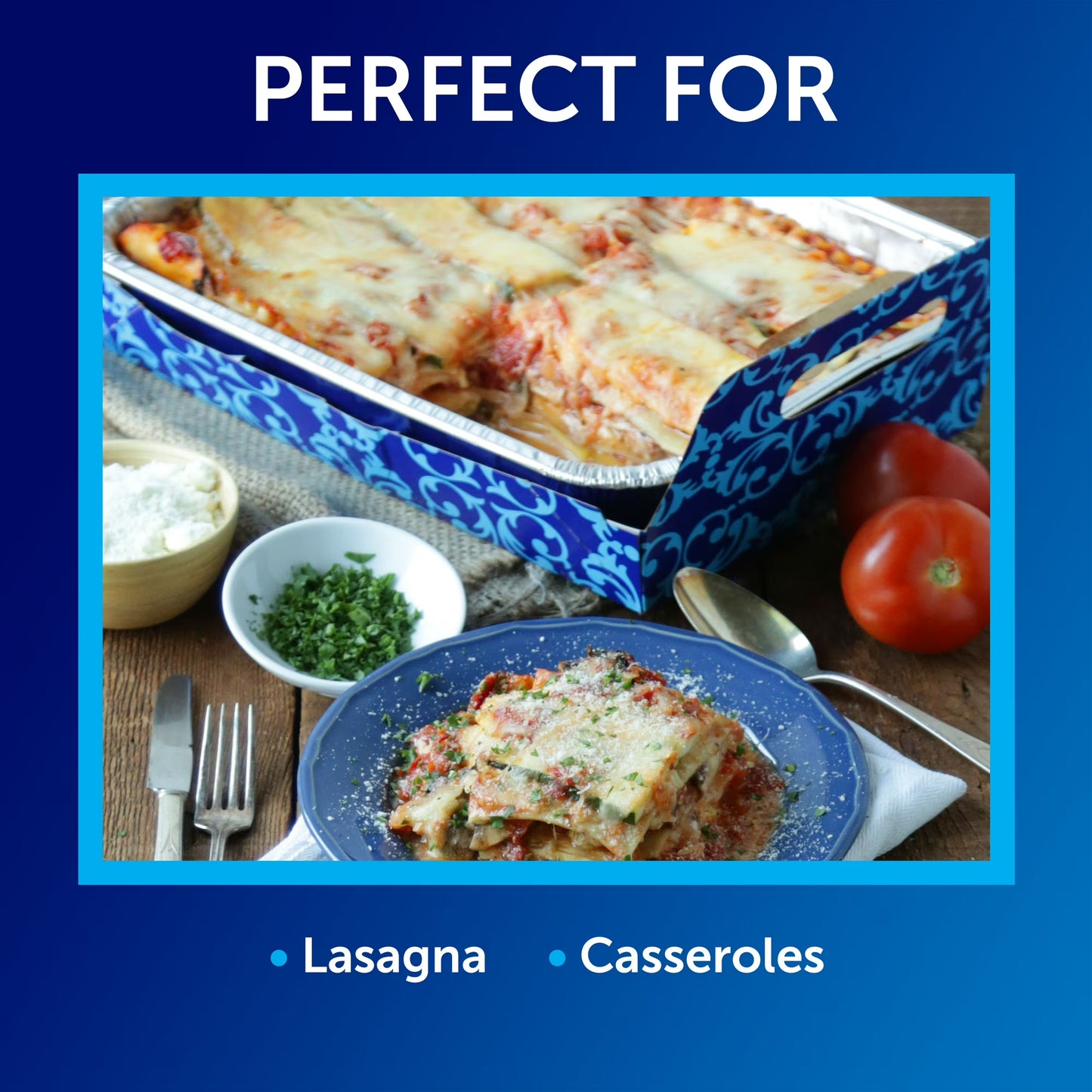Reynolds Lasagna Carrier 14x10x3 w/Lid 1ct