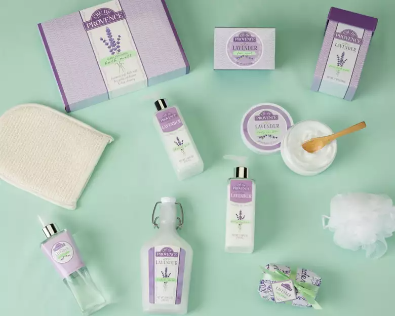 Lavender Spa Experience Gift Basket