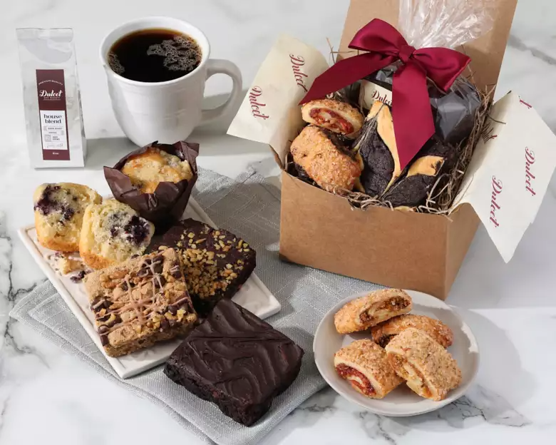 Gourmet Bakery and Coffee Assortment