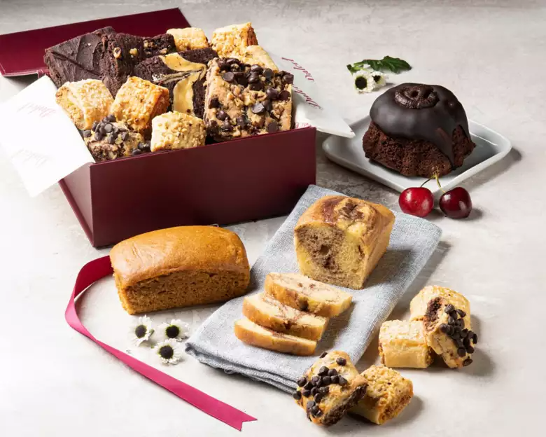 Homemade Pastry Sampler Gift Box