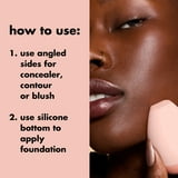 e.l.f. Halo Glow Angled Silicone Face Sponge