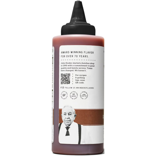 Kinder's Roasted Garlic Barbecue Sauce, 15.5 oz (6 Pack)