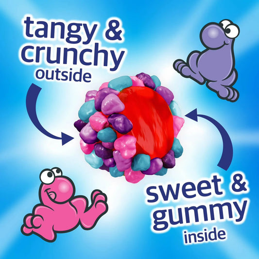 NERDS Gummy Clusters, Candy, Very Berry, Crunchy and Gummy, 18.5 oz Bag