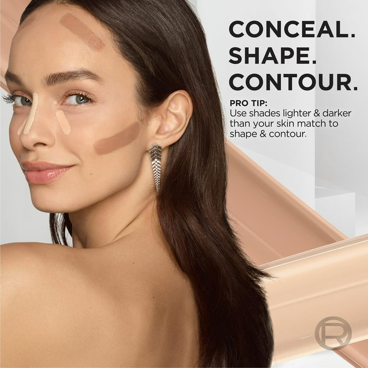 L'Oreal Paris True Match Radiant Serum Concealer with Hyaluronic Acid, N9, Medium Deep, 0.33 fl oz
