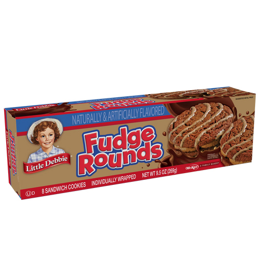 Little Debbie Snacks Fudge Rounds, 8ct