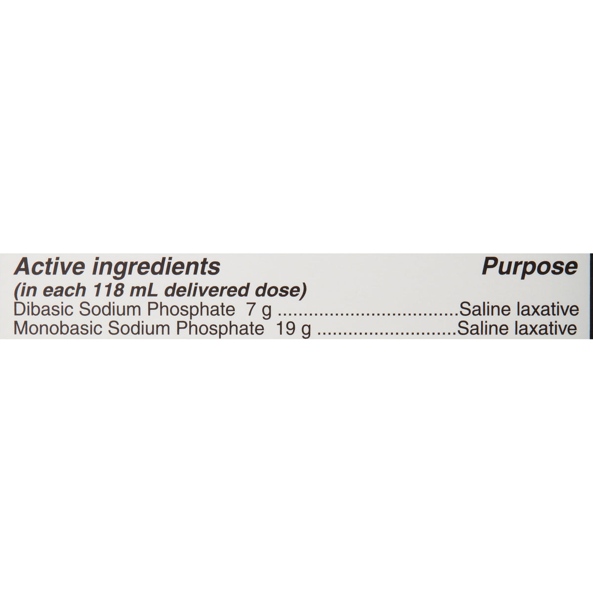 Equate Enema Sodium Phosphates Saline Laxative, 4.5 fl. oz., 6 Count